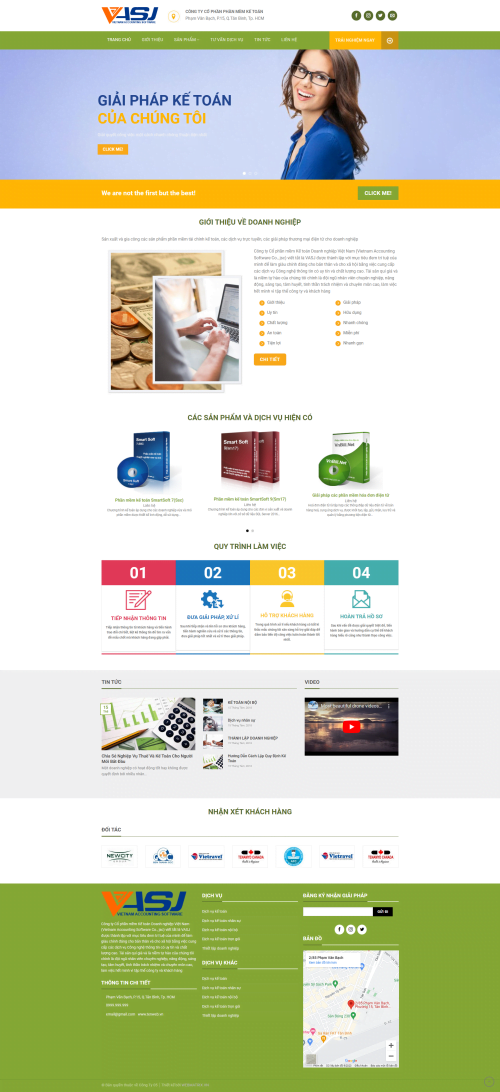 Mẫu Website Theme WordPress Giới Thiệu Công Ty 08