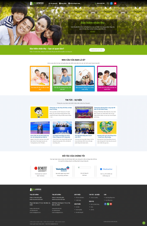 Mẫu Website Theme WordPress Giới Thiệu Công Ty 05