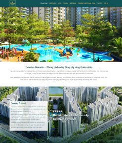 Mẫu Website Theme WordPress Bất Động Sản 27