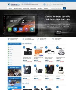 Mẫu Website Theme WordPress Bán Camera 02