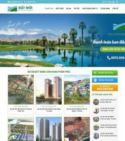 Mẫu Website Theme WordPress Bất Động Sản 35