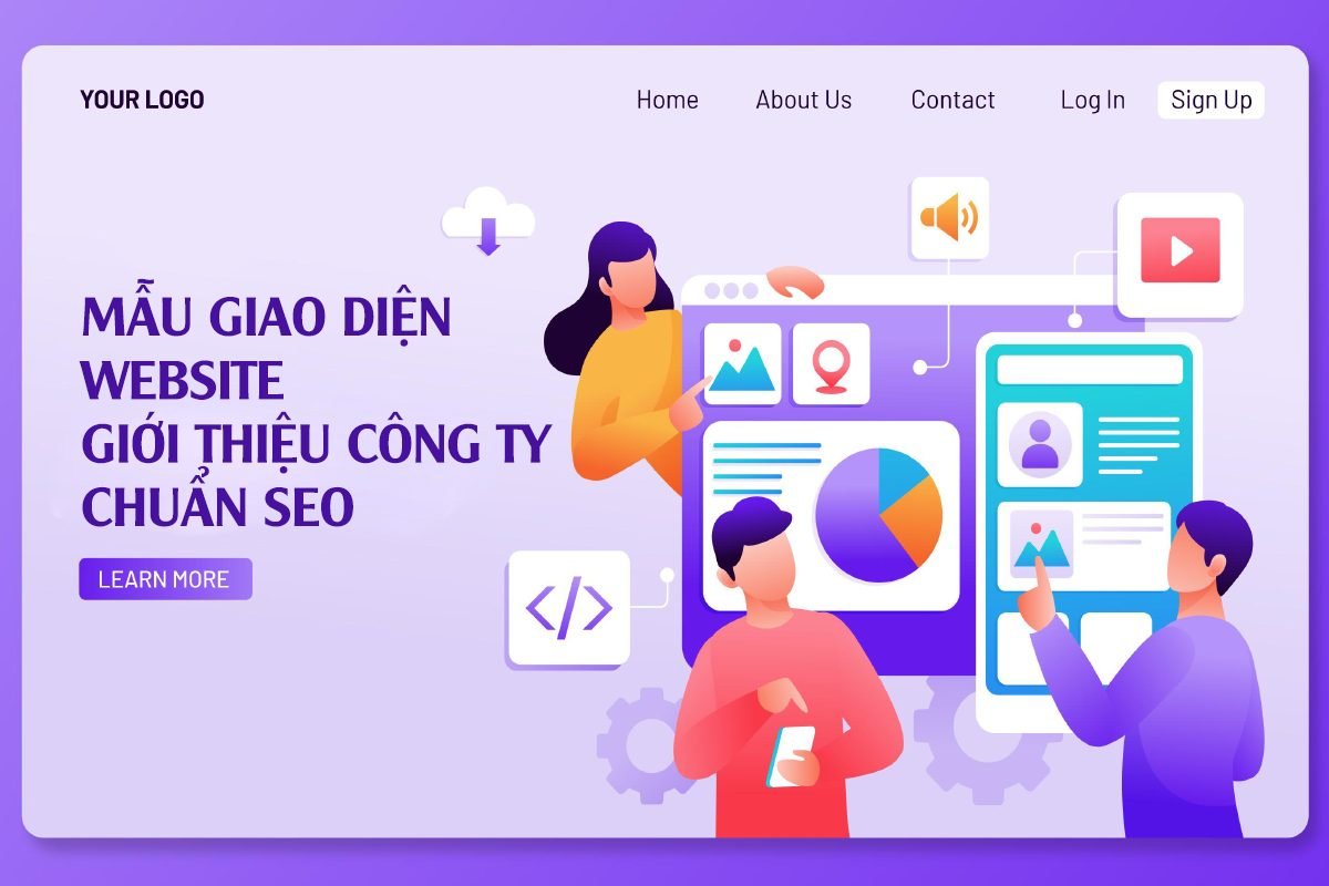 Mẫu giao diện Website giới thiệu công ty 14 Mẫu giao diện Website giới thiệu công ty