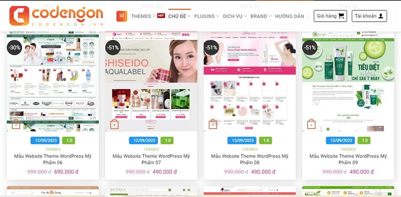 Giao diện Website Spa làm đẹp cần những yếu tố nào?