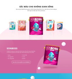 Mẫu Website Theme WordPress Bán Sơn